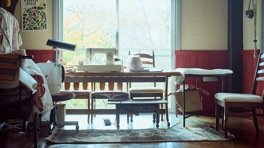 旅行も必要ない、好きなものに囲まれた暮らし