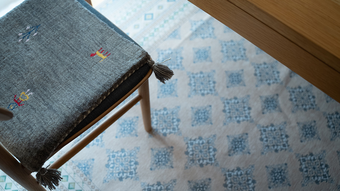 仕事を通してラグと出会い、もっと“いい部屋”に