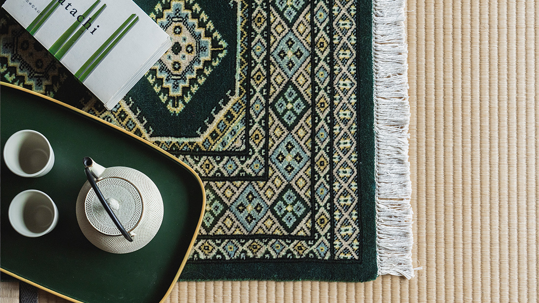 RECOMMENDED by concierge 新年にふさわしいラグで、ラグジュアリーな空間を。