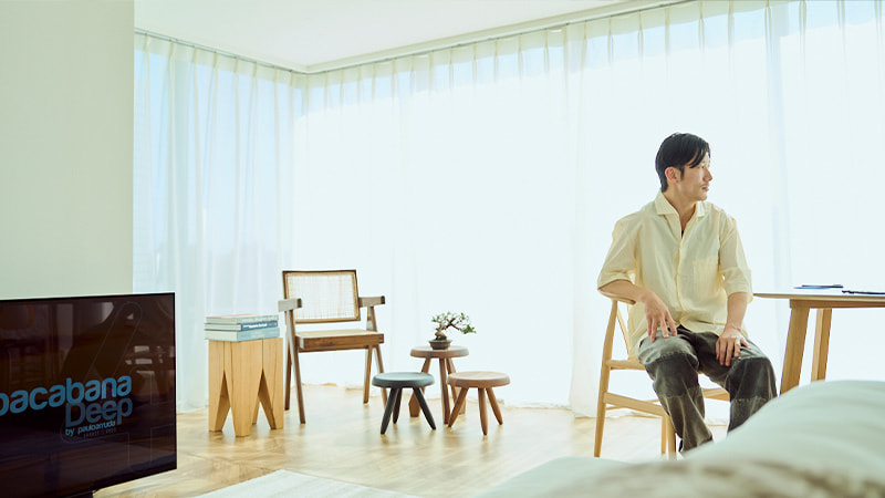 ラグのある暮らしを訪ねて。vol.03　ファッションディレクター・近藤昌平さん