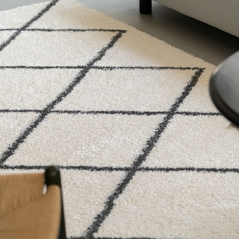 ベニワレン 北欧調 セミシャギー 「スタイリッシュモダンラグ