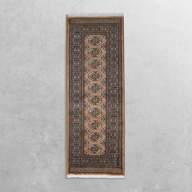 手織り ウール100% 「パキスタン緞通 ボハラ」 | Happy Rug Market