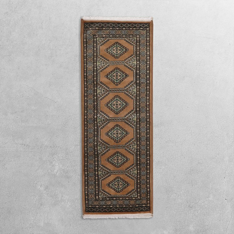 手織り ウール100% 「パキスタン緞通 ジャルダ」 | Happy Rug Market