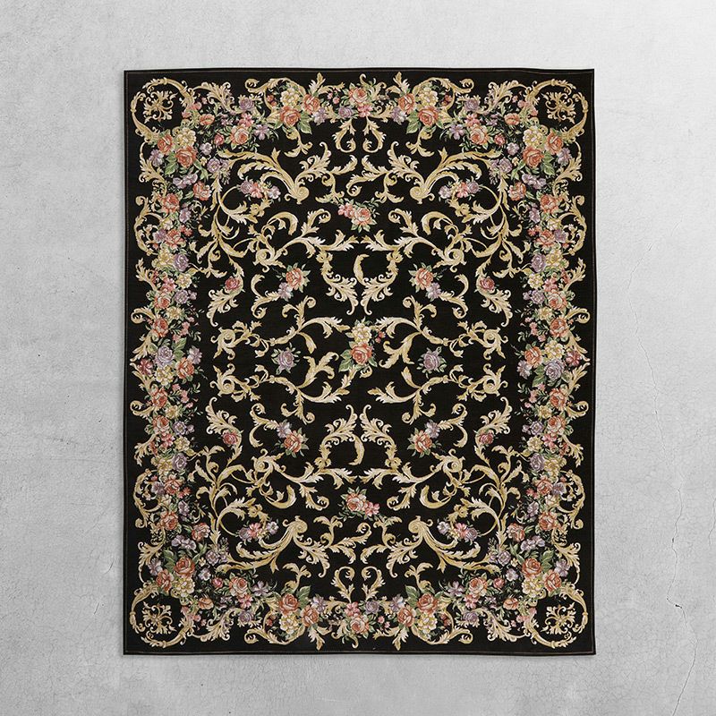 毛足が短く 掃除がしやすい 「繊細なゴブラン織ラグ」 | Happy Rug Market