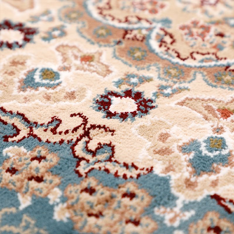 クラシック ビンテージ オールシーズン 「ブルーが美しいラグ