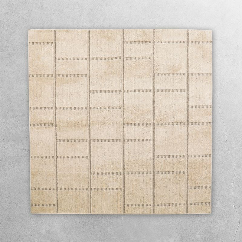 モダン 北欧調　「日本製洗えるラグ」